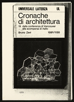 Cronache di architettura Vol.19.