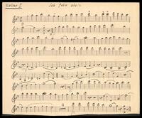 Ich Fohr Aheim (arrangement - manuscript).