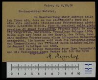 Meyerhof, Max.