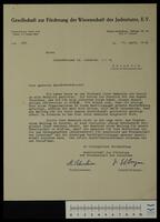 Gesellschaft zur Förderung der Wissenschaft des Judentums.