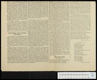 Vorträge von Ludwig Strauss - Berichte in Zeitungen.