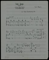 Three Songs of Terezín (manuscript) : Texts by children of the Terezín concentration camp / Max Stern.