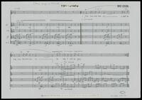 Three Songs of Terezín (manuscript) / Max Stern.