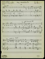 [Three Songs of Terezín] (manuscript) : [for voice and piano] / Max Stern.