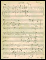 Kaddish (manuscript) / Max Stern.