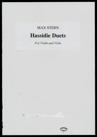 Hassidie Duets (manuscript) : For Violin and Viola / Max Stern.