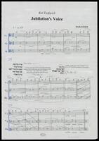 Jubilation's Voice (manuscript) / Max Stern.