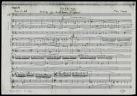 Haazinu (photocopy of manuscript) : version for double bass and organ / Max Stern.