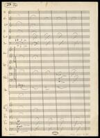 [Music for an unidentified film] (manuscript).