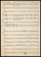 Festive fanfare (manuscript) : for the Hebrew University.
