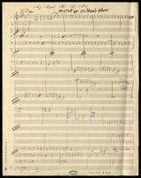 Motet for children's choir (manuscript).