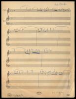 [Sketch for cello] (manuscript) / Noam Sheriff.