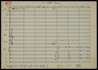 [Music for an unidentified film] (manuscript).