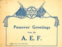 Passover Greetings.