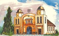 The Main Synagogue of Mazkeret Batya, Named after Baron Rothschild.