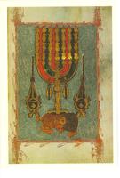 The seven-branched candlestick in the Sanctuary.