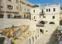 Tzemah-Tzedek- a Chabadian Synagogue, and the reconstruction of an ancient Roman roud in the Old City, Jerusalem.