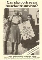 Vanessa Redgrave campaigns for the PLO.