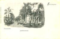 View upon Jodebree street, Paramaribo, Suriname.