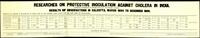 Pamphlet on cholera inoculation.