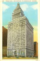 Straus bldg., Michigan Ave. At Jackson blvd., Chicago.