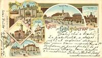 Grusse aus Gyulafehervar Ungarn Festungstthop Hunyadi Platz Raplsthop Domkiriche … Festung.
