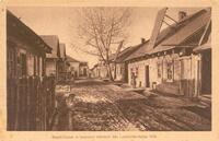 Seppl-Gasse in Iwanowo während des Laubhüttenfestes 1916 – הספרייה הלאומית