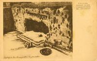 E. M. Lilien Zugang zu den Königeg gräben bei Jerusalem.