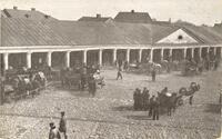 Market in Nowogrodek.