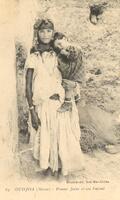Oudjda (Maroc) - Femme Juive et son Enfant Boumendil. Sidi-Bel-Abbès.