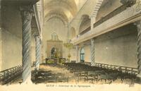 SETIF - Intérieur de la Synagogue. ND Phot.