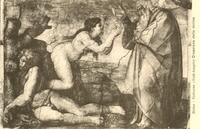 Roma - Vaticano Michelangelo) Creazione della donna.