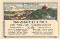 AUSSTELLUNG DER WILNAER ARBEITSSTUBEN 1916.