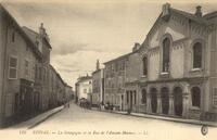 Epinal. - La Synagogue et la Rue de l'Ancien Hospice. - LL.