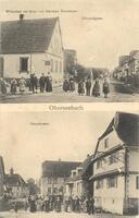 Oberseebach Wirtschaft zur Rose von Salomon Eisenmann Schmiedgasse Hauptstrasse.