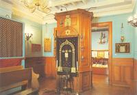 Synagogue of Patras in the Jewish Museum of Greece (Athens).