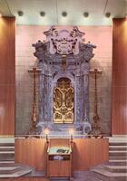 The ark of the Reggio Emilia Synagogue in ITaly.