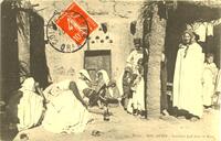 Maroc. - Bou-Denib. - Intérieur Juif dans le Ksar.