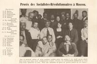 Procès des Socialistes-Révolutionnaires à Moscou.