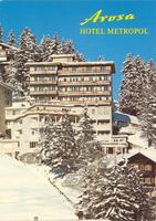 Hotel Metropol in Arosa.