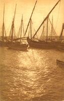 Boats on the Mediterranean Sea.