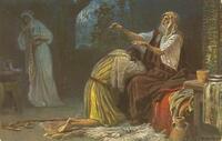 [Isaac blessing Jacob].