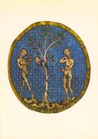 Adam and Eve with the Tree of Knowledge.
