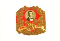 Cigar band with photograph of Max Wronker on the occasion of his Bar Mitzvah.
