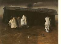 Die Lagersynagoge, 1941.