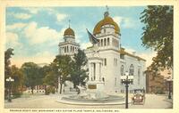 Francis Scott Key Monument and Eutaw Place Temple, Baltimore, MD – הספרייה הלאומית