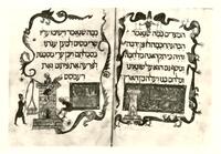 HAGGADHAH, Service for the Eve of Passover. Illustrating the bondage of the Children of Israel in Egypt.