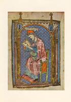 Hebrew Bible and Prayer Book. King Solomon reading the Torah.