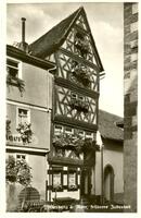 Mainstraße mit Synagoge, Miltenberg.