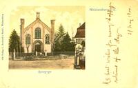 Weissenburg i/E. Synagoge.